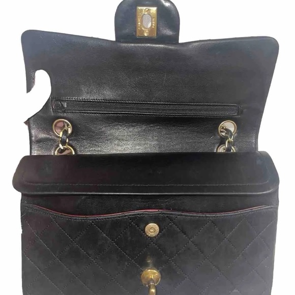 🖤 SALE!!Authentic Vintage small Chanel double flap - Picture 6 of 16